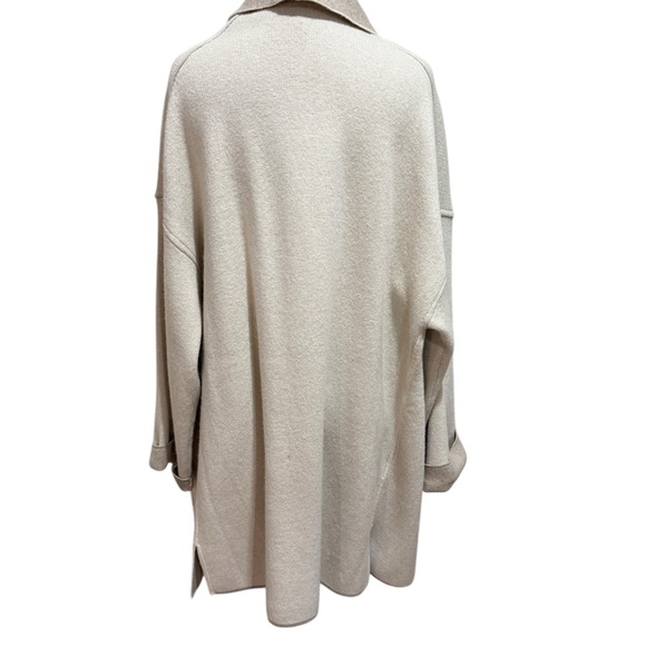 Tommy Bahama Lambswool Blend Sweater Coat Lg - Picture 6 of 12